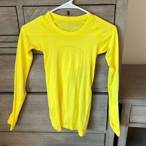 Lululemon swiftly long sleeve